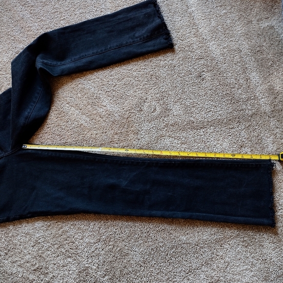 **MADEWELL** Cali-Demi Boot Jean In Edmunds Wash. Raw-Hem Edition. Size 25T - Picture 14 of 16